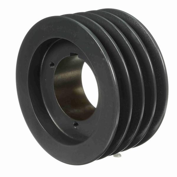 4 Groove Cast Iron Bushed Bore Multiple Sheave, 4B62Q